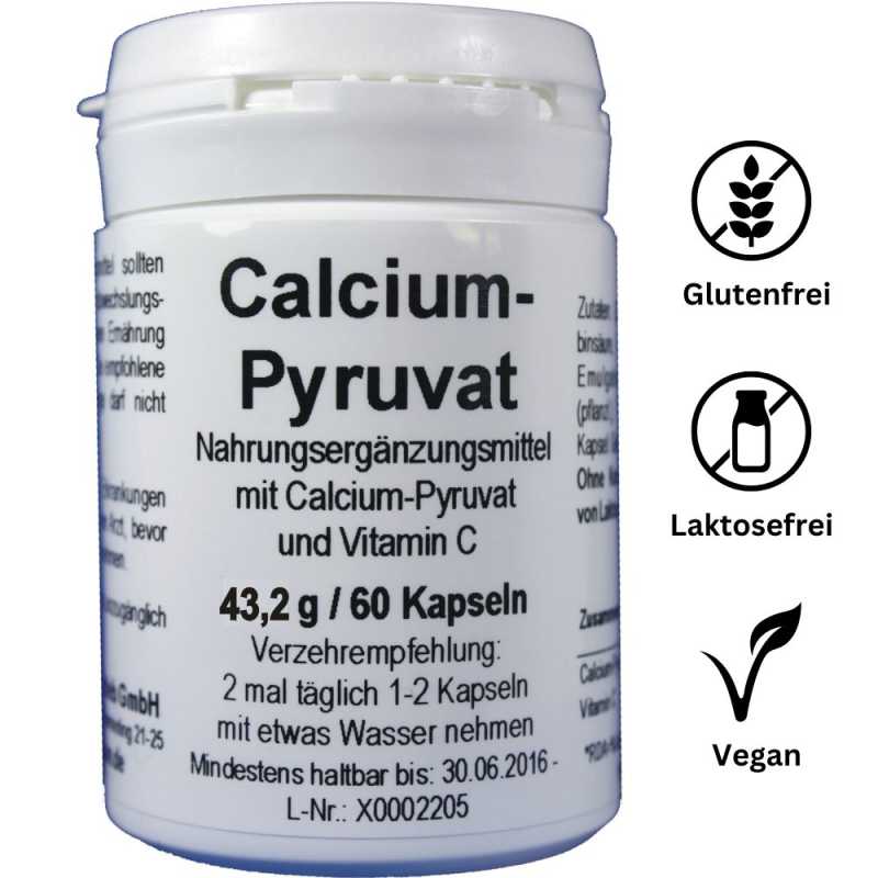 Calcium-Pyruvat – Energiestoffwechsel & Fettverbrennung